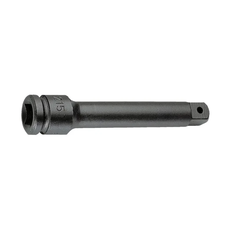 Facom 12.7 mm Square Drive Extension Bar Phosphate Finish Steel 125mm Overall Length NS.215A