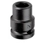 Facom Impact Socket 14.29 mm Socket Size 12.7 mm Drive, 38 mm Length NS.9/16A