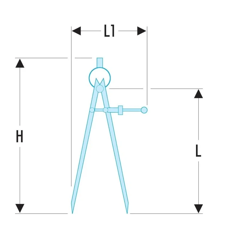 Facom 150 mm Metric Engineer Square DELA.1292.00