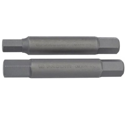 Facom Hex Screwdriver Bit Set 1/4 in Drive, 8 to 10 mm² Tip, Square Drive, 330mm Overall Length, 2-Piece DM.APR-3