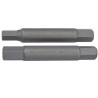 Facom Hex Screwdriver Bit Set 1/4 in Drive, 8 to 10 mm² Tip, Square Drive, 330mm Overall Length, 2-Piece DM.APR-3