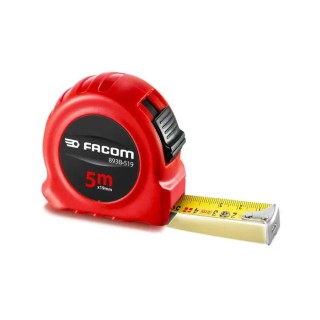 Facom 5 m Metric Tape Measure with Locking Mechanism, ABS Case, 19 mm Blade Width 893B.519PB