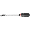 Facom 1/4 in Square Drive Swivel Handle Steel Bright Chrome Finish 150mm Overall R.140A