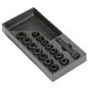 Facom Plastic Tool Tray, Width 175 mm, Height 40 mm PL.610