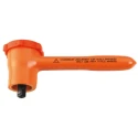 Facom 1/4 in Square Drive Ratchet Screwdriver, 125mm Length R.151AVSE