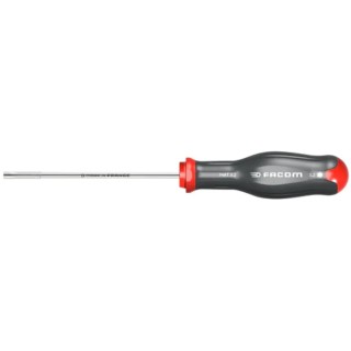 Facom Hexagon Nut Driver, 3.2 mm Tip Size, 125 mm Blade Length, 250 mm Overall Length, Stainless Steel Blade 74AT.3.2