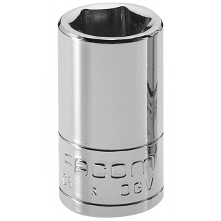 Facom 1/4 in Drive 9/32 in 6 Point Square Chrome Vanadium Steel Socket R.9/32