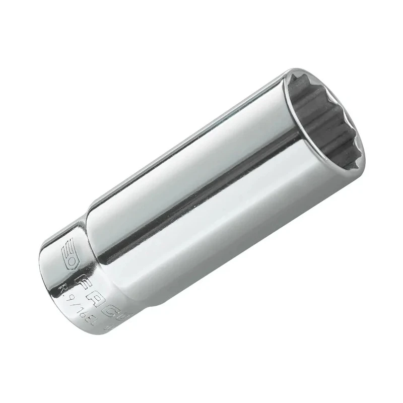 Facom 1/4 in Drive 7/32 in 12 Point Square Chrome Vanadium Steel Socket R.7/32EL