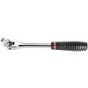 Facom 1/2 in Drive Chrome Vanadium Steel Round Head Swivel Handle 246mm Overall S.140A