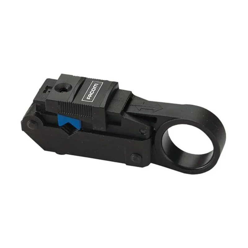 Facom Coaxial Insulated Wire Stripper Steel Finish, RoHS Compliant 838.CX58