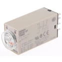 Omron H3YN Series DIN Rail Panel Mount Timer Relay 2-Contact 125 V DC 12 V AC 0.1 min to 10 h Multifunction 
