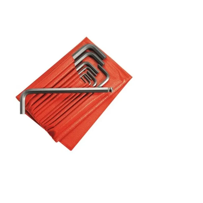 Facom 10 piece L Imperial Hex Key Set, Hex size 1/16 to 3/8 in 83H.JU10