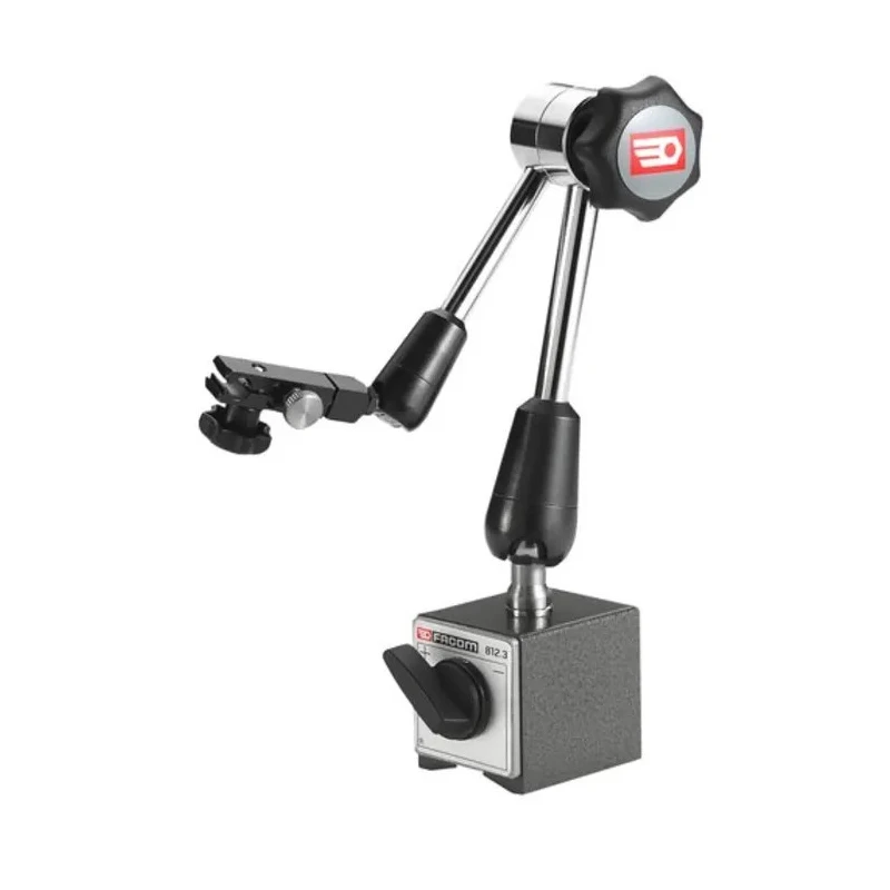 Facom Plunger Dial Indicator Magnetic Base 812.3 with Hinged Magnetic Base and 280 mm Radius of Action 812.3