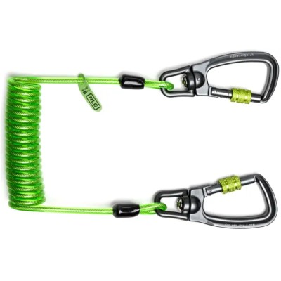 Never Let Go 10-170 cm Polyurethane Outer Stainless Steel Tool Lanyard 3 kg Capacity 101370