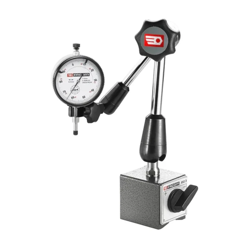 Facom Dial Indicator Metric 10 mm Maximum Measurement 0.01 mm Accuracy 812A