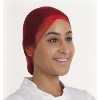 Hairtite Disposable Green Polyester Hair Net for Food and Industrial Applications H0544