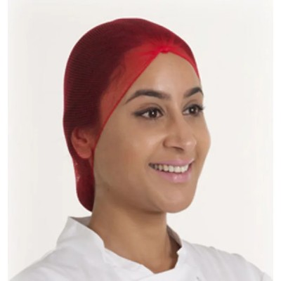 Hairtite Disposable Green Polyester Hair Net for Food and Industrial Applications H0544