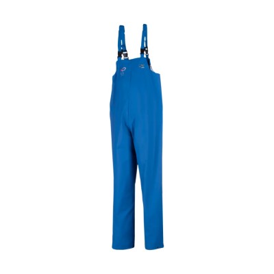 Sioen Blue Reusable Overall Size 2XL, Lightweight Flexothane Material, Elastic Braces Closure S6639/RB/2XL