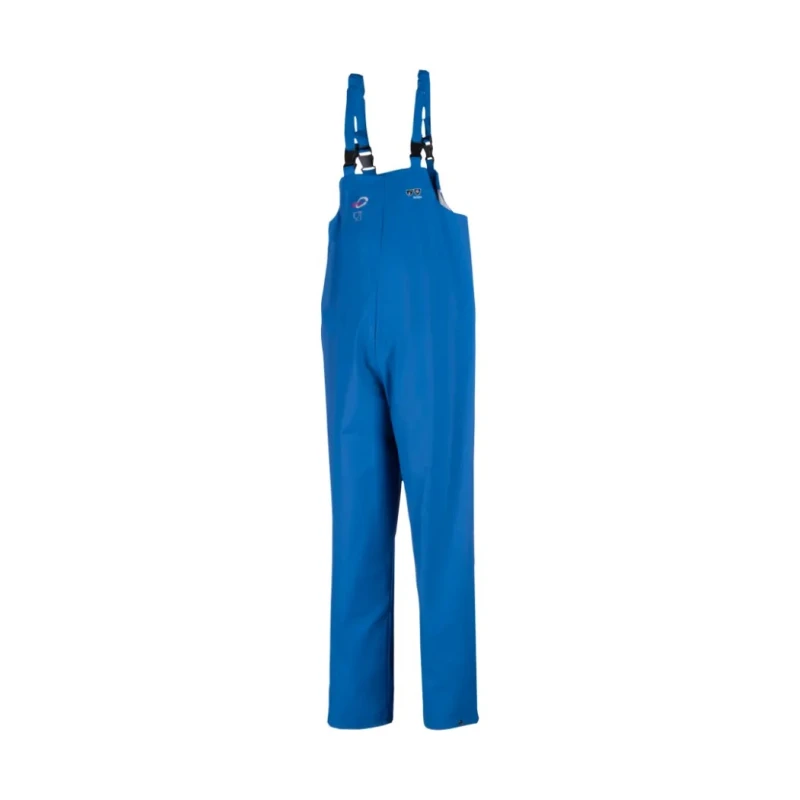 Sioen Blue Reusable Overall Size 2XL, Lightweight Flexothane Material, Elastic Braces Closure S6639/RB/2XL