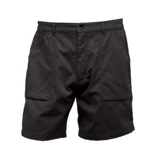 Regatta Professional Navy Cotton, Polyester Work Shorts 32 in TRJ332 800 032