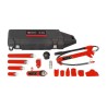Facom Hydraulic Hand Pump, 700 bar Maximum Operating Pressure, 0.6L Oil Capacity, 154mm Cylinder Stroke, Steel Pump CR.10TA