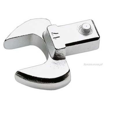 Facom Open End Spanner Head 9 x 12 mm Insert, 17.4 mm Chrome Finish 10.11/16