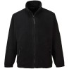 Portwest F400 Argyll Heavy Fleece Unisex Black Green White Yellow 2XL 100% Polyester Anti Pill Finish Fleece F400BKRXXL