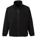 Portwest Unisex Heavy Fleece Polyester Workwear with Zipped Pockets, Drawcord Adjustable Hem, Elasticated Cuffs F400BKRL