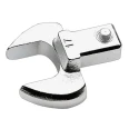 Facom Open End Spanner Head, Insert Size 14 x 18 mm, Size 13 mm, Chrome Finish 11.13