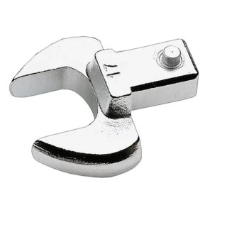 Facom Open End Spanner Head, Insert Size 14 x 18 mm, Size 13 mm, Chrome Finish 11.13