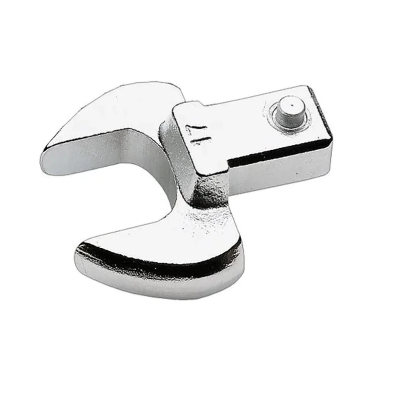 Facom Open End Spanner Head, Insert Size 14 x 18 mm, Size 13 mm, Chrome Finish 11.13