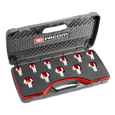 Facom 11-Piece Crow Foot Spanner Set 13 to 24 mm 11.J11
