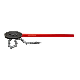 Facom 130 mm Jaw Capacity High Power Chain Wrench with 910mm Overall Length and Metal Handle 137B.4P
