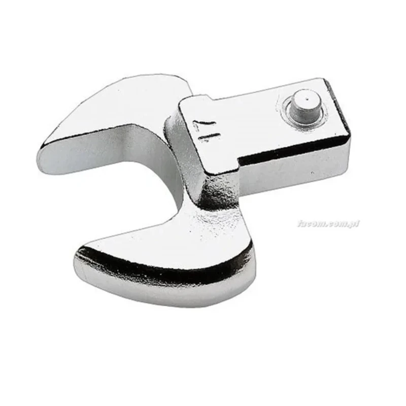 Facom Open End Spanner Head 9 x 12 mm Insert Size 12.7 mm Chrome Finish 10.1/2