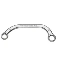 Facom Chrome Finish Half Moon Offset Ring Spanner 13 x 15 mm, 166 mm Length 57.13X15