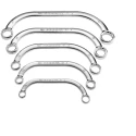 Facom 5-Piece Offset Ring Spanner Set 10 x 12 to 19 x 22 mm 57.JE5