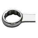 Facom Metric Chrome Offset Ring Spanner 26 x 28 mm, 270 mm Overall Length 59.26X28
