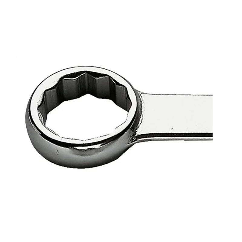 Facom Metric Chrome Offset Ring Spanner 26 x 28 mm, 270 mm Overall Length 59.26X28