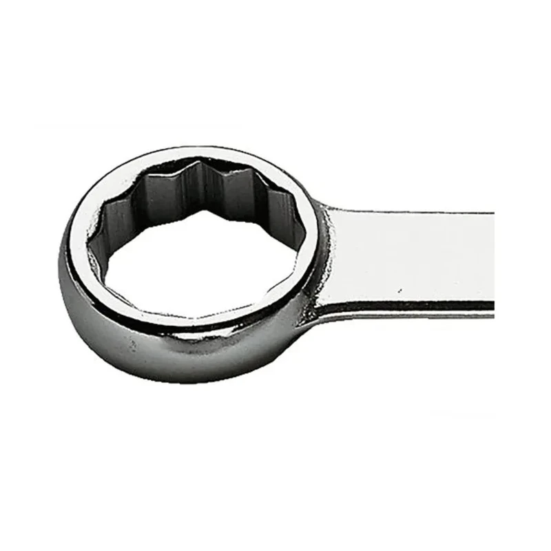 Facom Metric Straight Offset Ring Spanner 12 x 13 mm, 165 mm Overall Chrome Finish 59.12X13