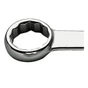 Facom Ring Spanner 10 x 11 mm Offset Chrome Finish 12-Point 150mm Overall 59.10X11