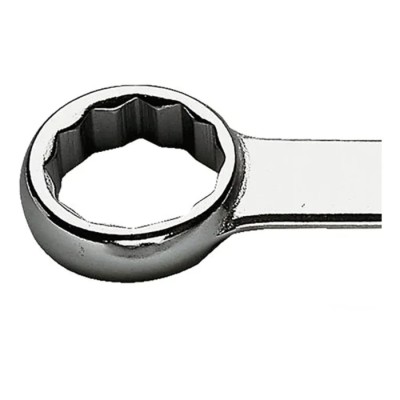 Facom Ring Spanner 10 x 11 mm Offset Chrome Finish 12-Point 150mm Overall 59.10X11