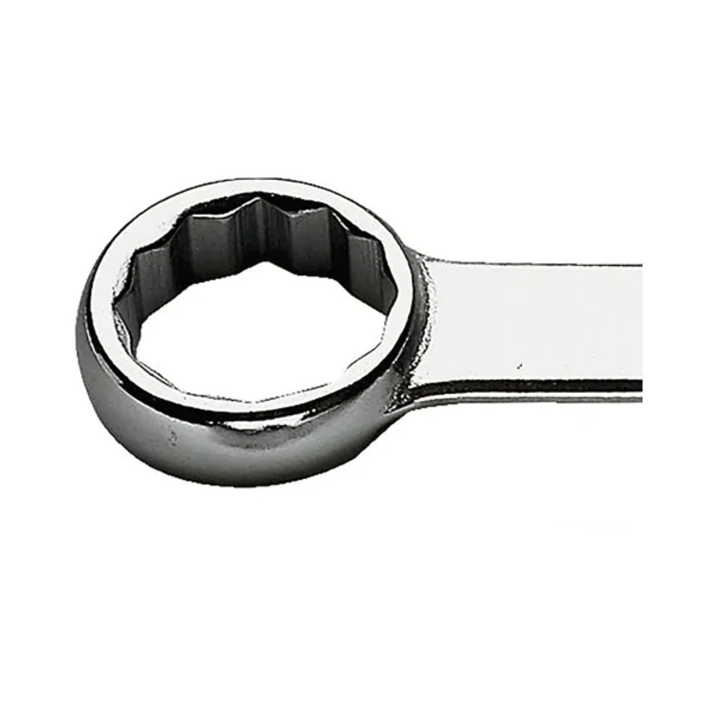 Facom Ring Spanner 10 x 11 mm Offset Chrome Finish 12-Point 150mm Overall 59.10X11