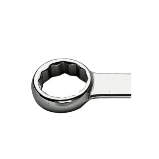 Facom Chrome Finish Metric Straight Offset Ring Spanner 30 x 32 mm, 335mm Overall 59.30X32
