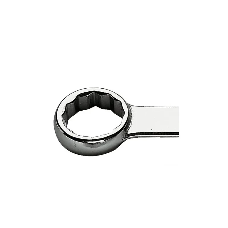 Facom Chrome Finish Metric Straight Offset Ring Spanner 30 x 32 mm, 335mm Overall 59.30X32