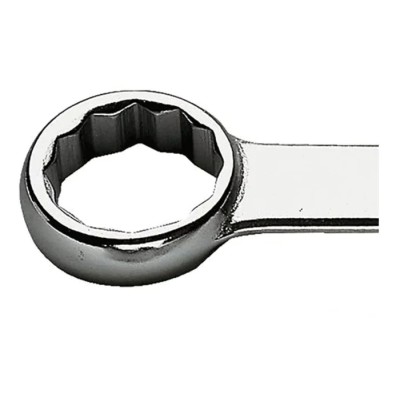Facom Ring Spanner 27 x 29 mm Offset Head Chrome Finish 12-point Profile 315mm Overall Length 59.27X29