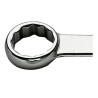 Facom Ring Spanner 27 x 29 mm Offset Head Chrome Finish 12-point Profile 315mm Overall Length 59.27X29