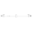 Delta Electronics Cable for Communication Card 250 mm MS300 Series CBM-CL02A