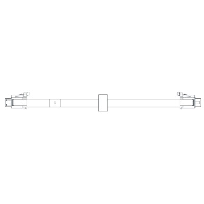 Delta Electronics Cable for Communication Card 250 mm MS300 Series CBM-CL02A