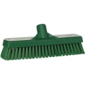 Vikan Green Scrubbing Brush with 46 mm Polyester Bristle, Polypropylene Handle, Green, Model 70602