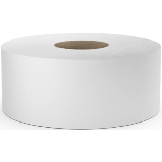 RS PRO Toilet Roll Mini Jumbo 12 Rolls, 405 Sheets, 2-Ply, Core Diameter 76mm, Roll Diameter 76mm J27150